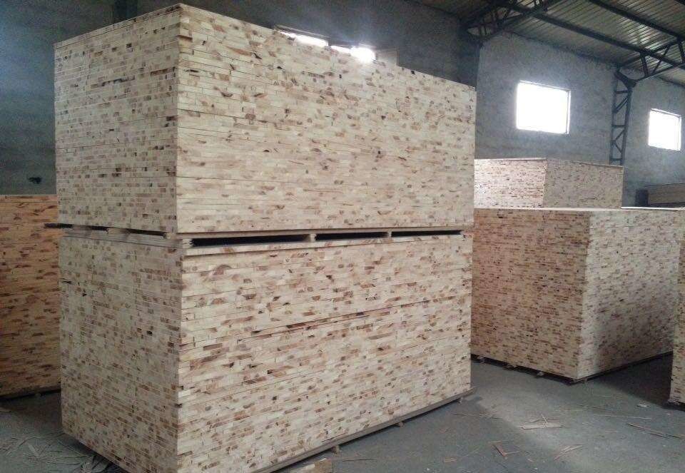 Melamin Faced 18mm Laminated Block Board Untuk Mebel Dan Dekorasi
