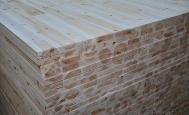 Fir Core Melamine Paper Faced Block Board Laminated Untuk Penggunaan Kabinet Furniture
