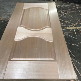 2.5mm High Density Wood Veneer Kulit Pintu Gaya Modern 840KG / M3 Density