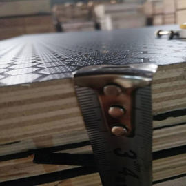 Cina 12mm Tebal Anti Slip Slip Phenolic Faced Plywood Dengan Double Time Hot Press pabrik